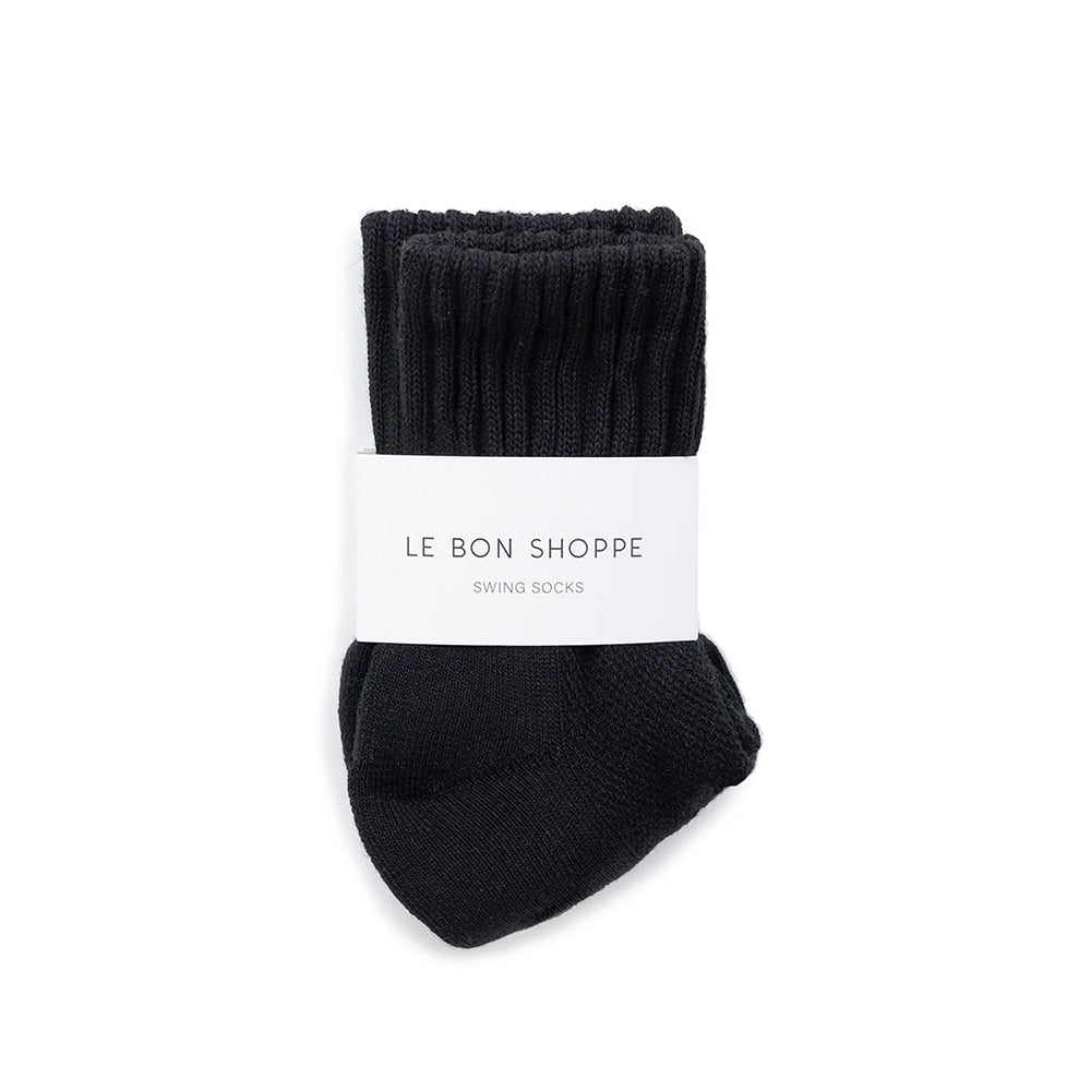 Black Le bon shoppe swing socks Matisse Footwear Discount