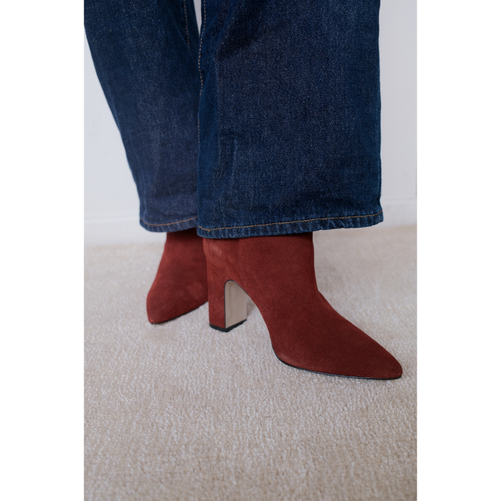 Rust Celeste heeled boot Matisse Footwear For Sale