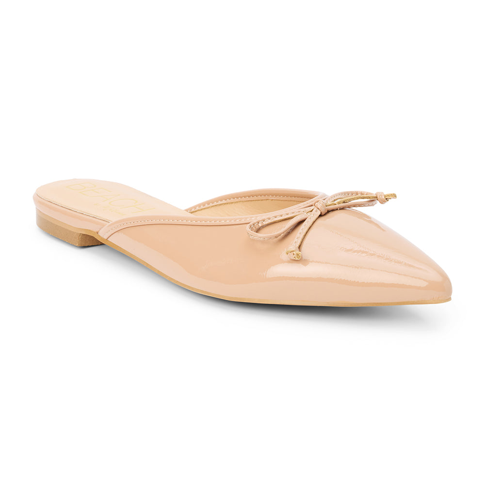 Nude Patent Reggie flat mule Matisse Footwear Outlet