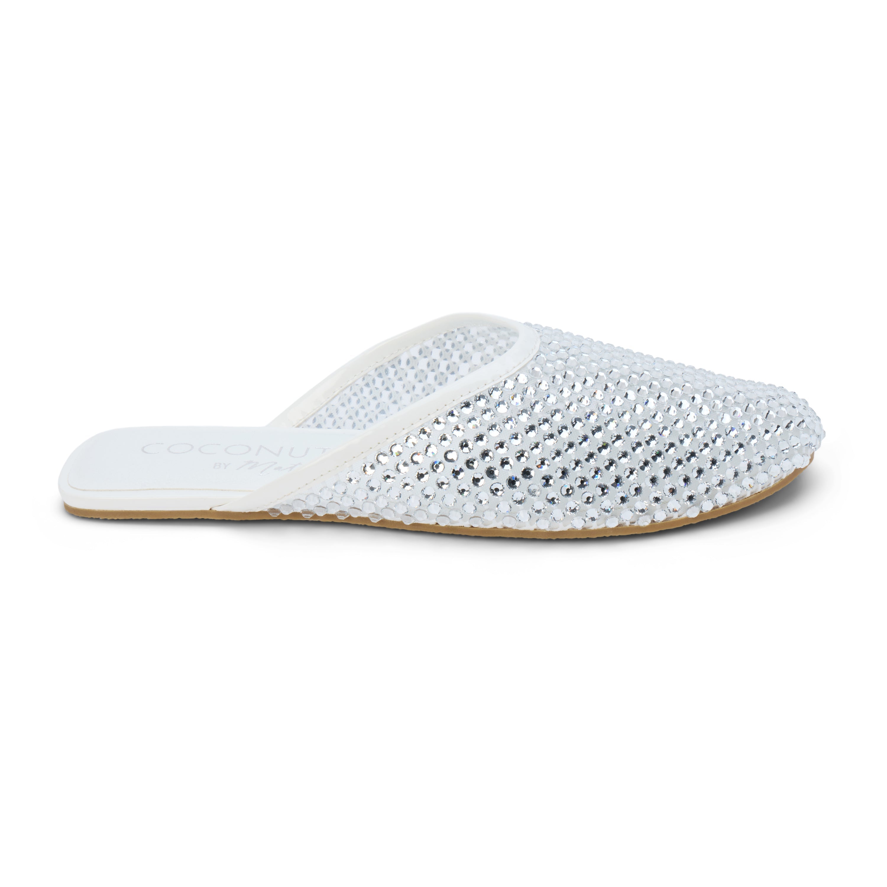 White Karlie embellished mule Matisse Footwear Online Shop