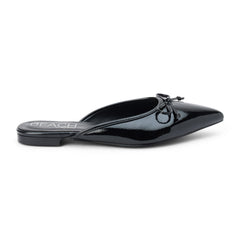 Black Patent Reggie flat mule Matisse Footwear US