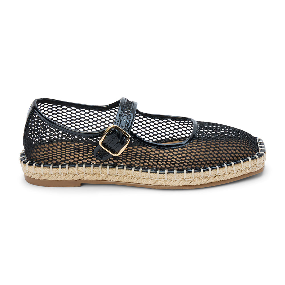 Black Mesh Meg mary jane flat Matisse Footwear Online