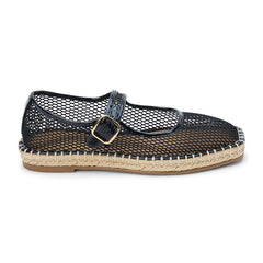 Black Mesh Meg mary jane flat Matisse Footwear Online
