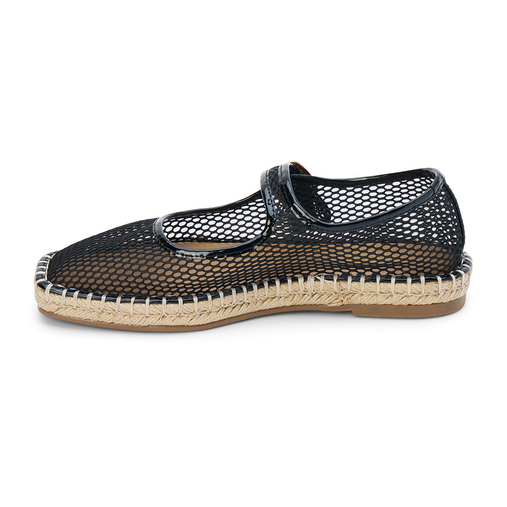 Black Mesh Meg mary jane flat Matisse Footwear Online