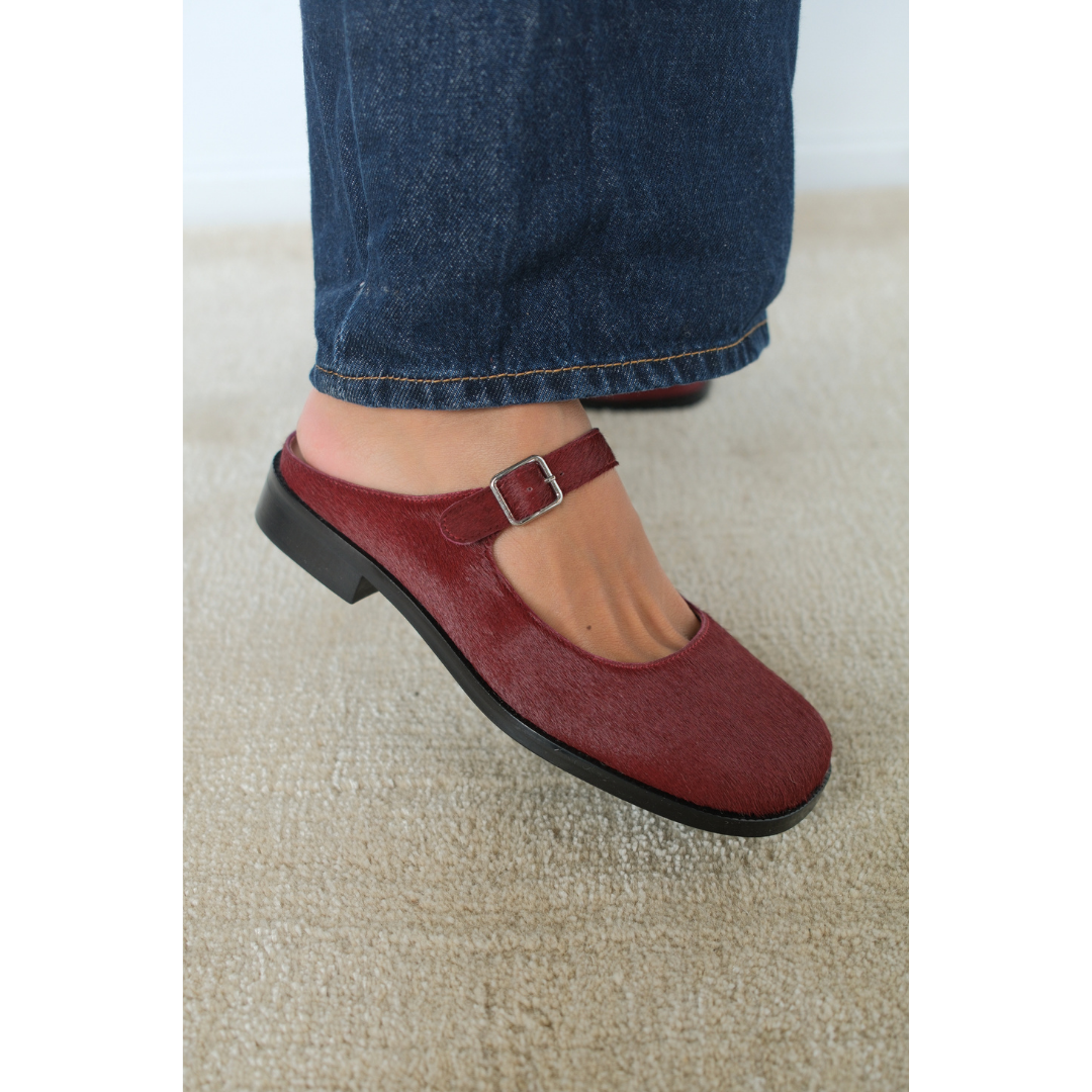 Burgundy Merlin mary jane mule Matisse Footwear Sale