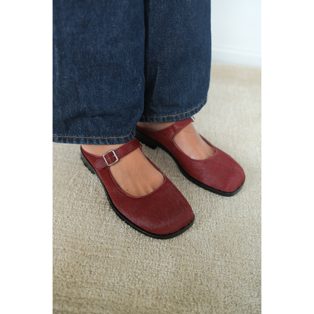 Burgundy Merlin mary jane mule Matisse Footwear Sale