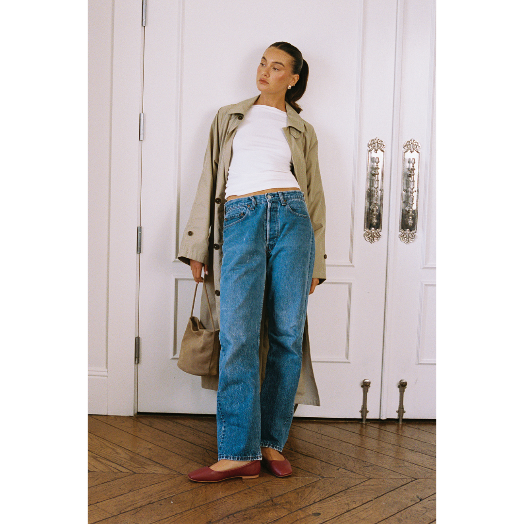 Burgundy Phillip ballet flat Matisse Footwear Online Shop