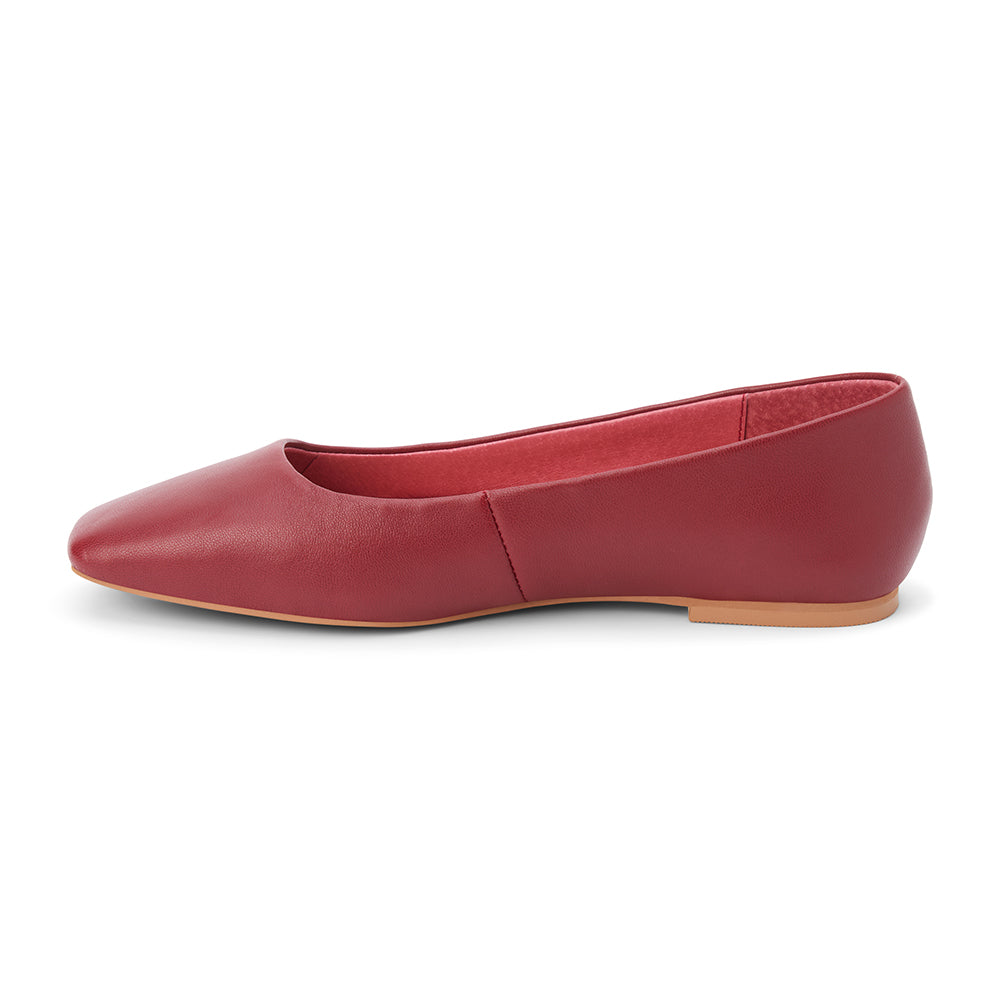 Burgundy Phillip ballet flat Matisse Footwear Online Shop
