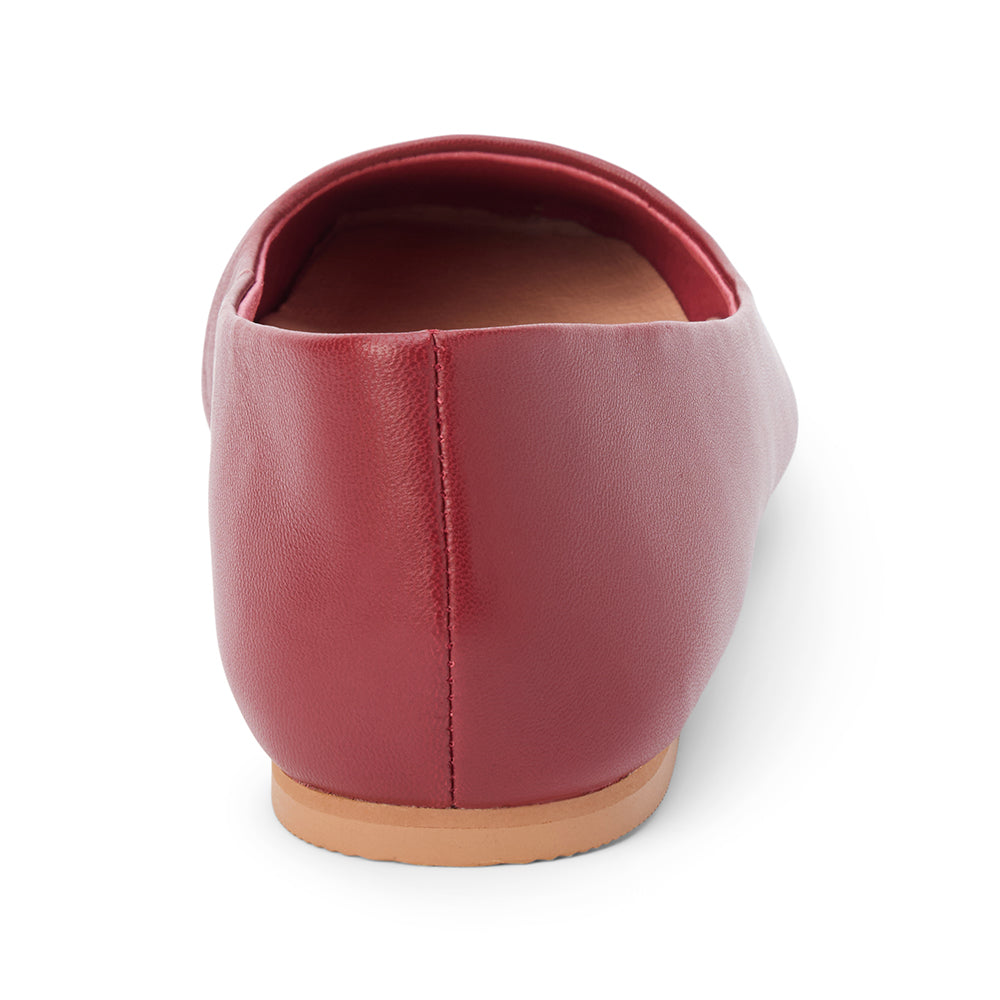 Burgundy Phillip ballet flat Matisse Footwear Online Shop