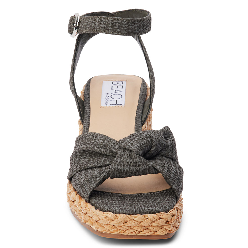 Black Ibiza wedge sandal Matisse Footwear Online