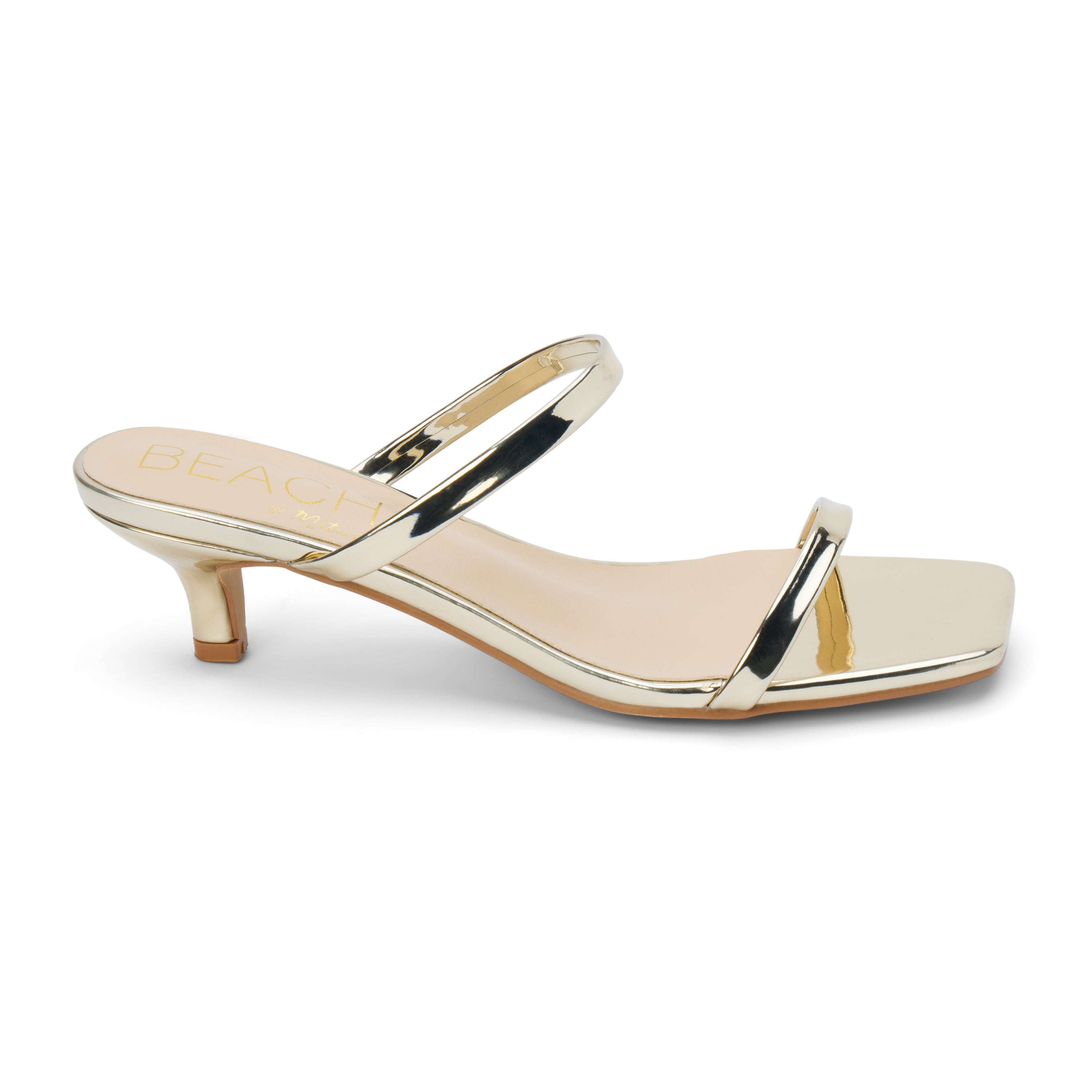 Gold Jeanne heeled sandal Matisse Footwear On Sale