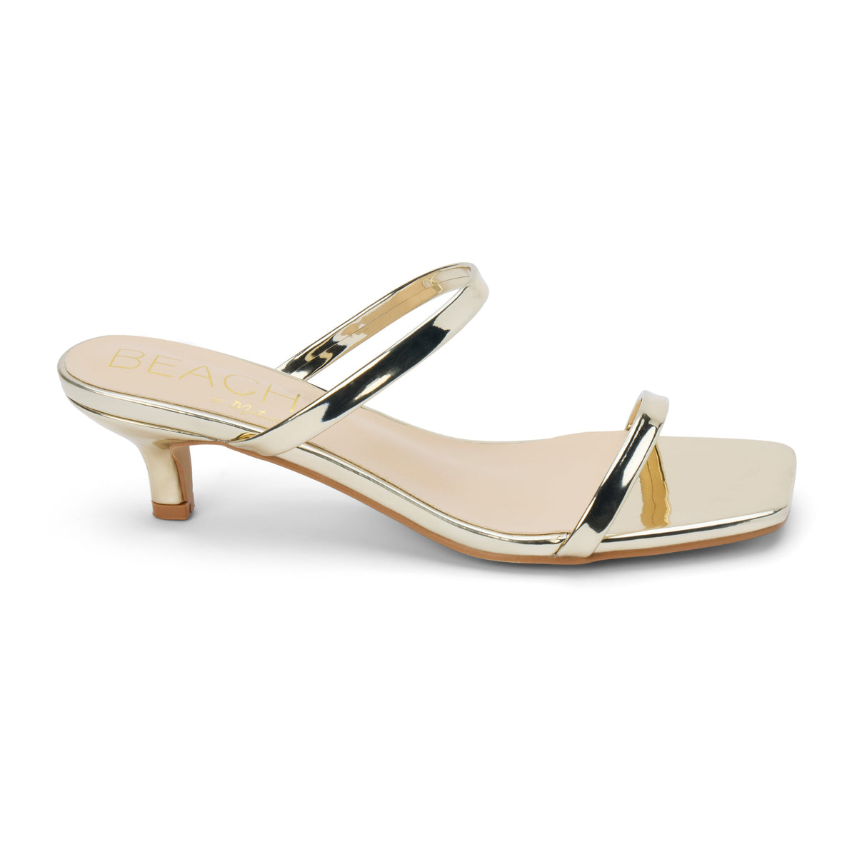 Gold Jeanne heeled sandal Matisse Footwear On Sale