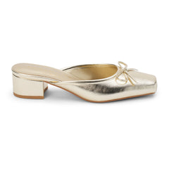 Gold Geneva heeled mule Matisse Footwear US