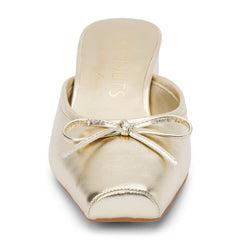 Gold Geneva heeled mule Matisse Footwear US