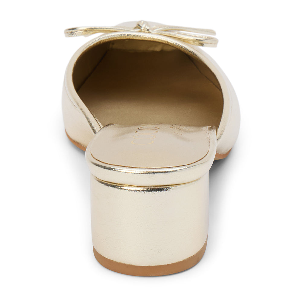 Gold Geneva heeled mule Matisse Footwear US