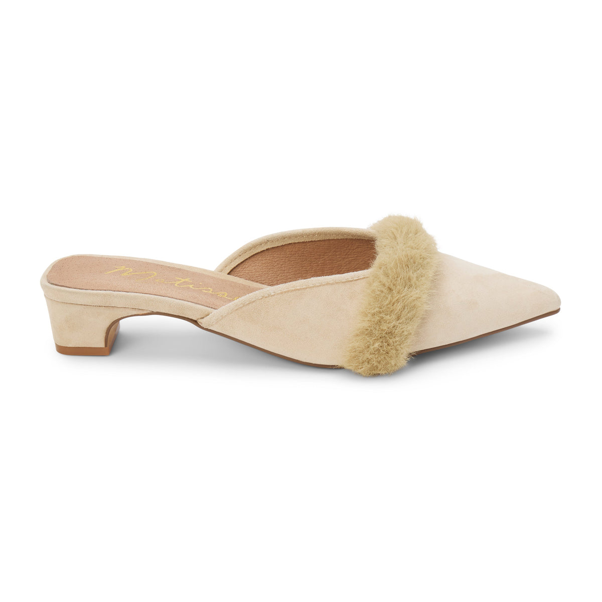 Natural Suede Kellan heeled mule Matisse Footwear Online