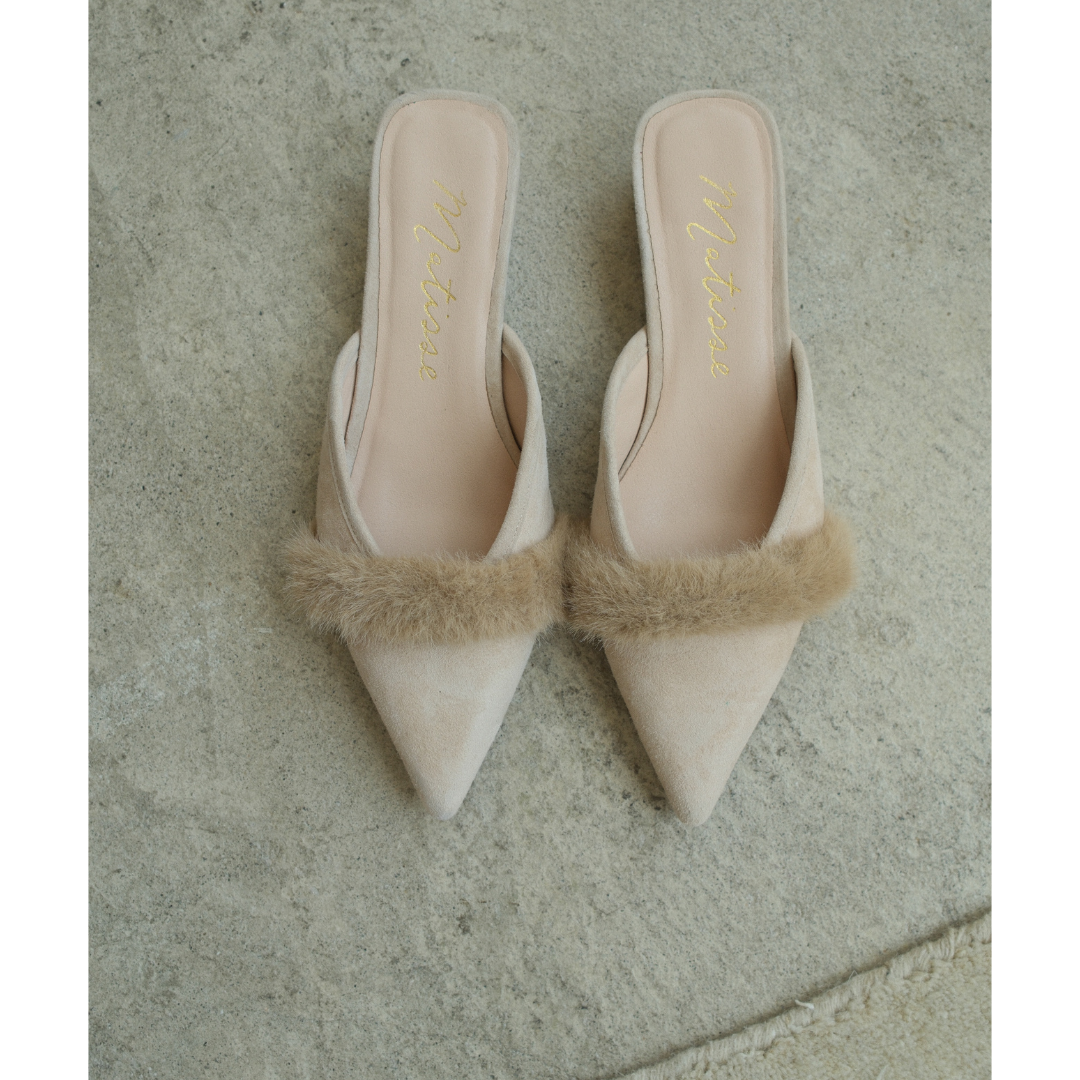 Natural Suede Kellan heeled mule Matisse Footwear Online