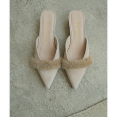Natural Suede Kellan heeled mule Matisse Footwear Online