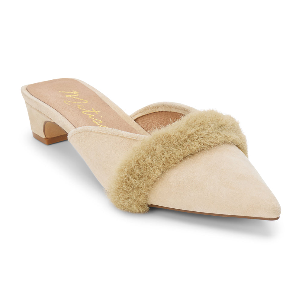 Natural Suede Kellan heeled mule Matisse Footwear Online