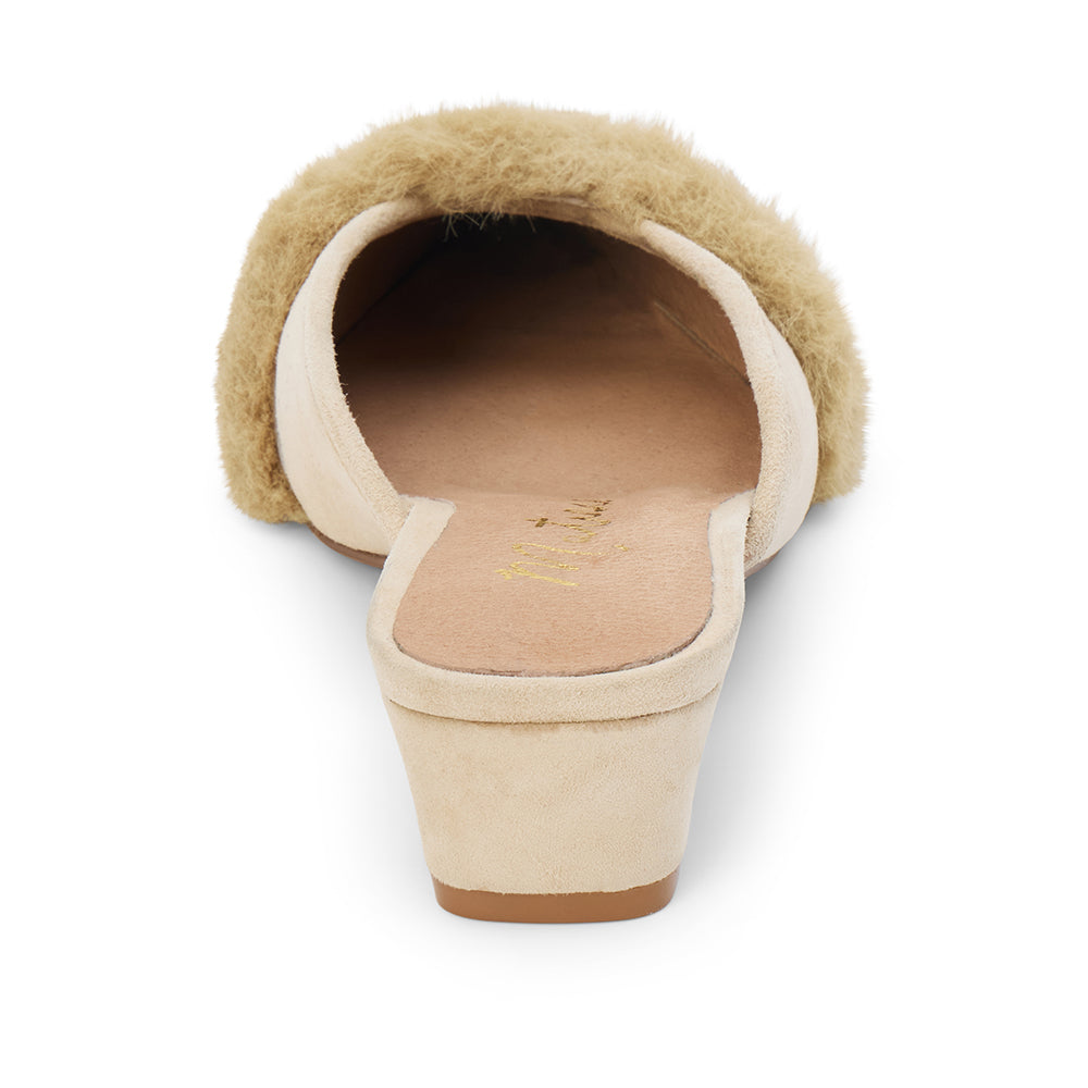 Natural Suede Kellan heeled mule Matisse Footwear Online