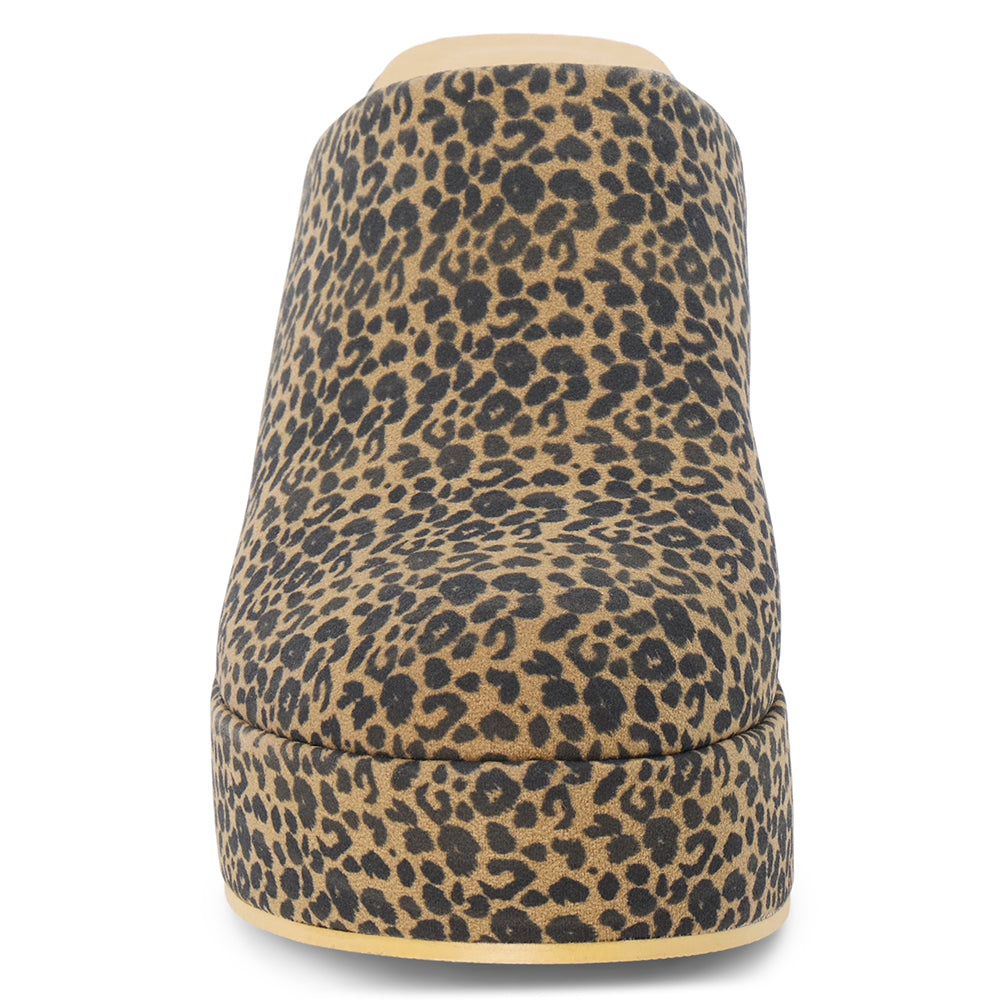 Tan Leopard Jayde platform mule Matisse Footwear For Sale