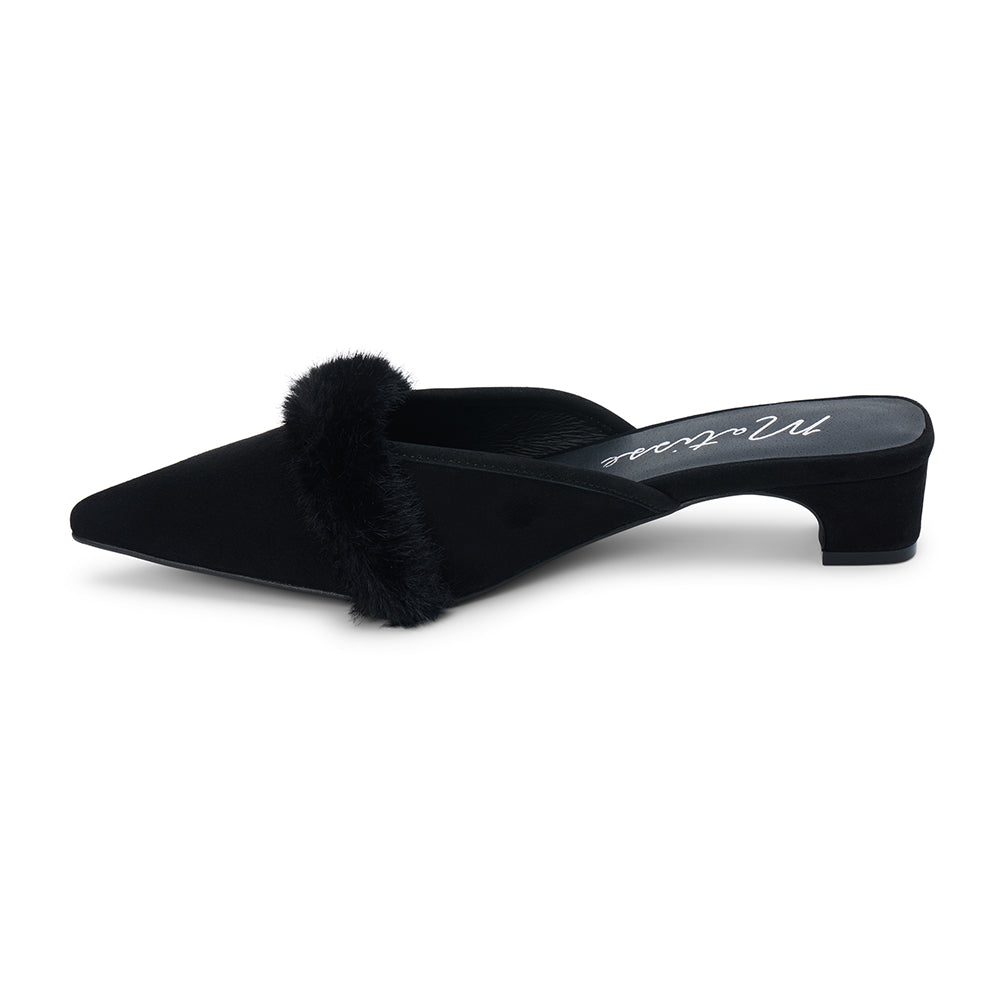 Black Suede Kellan heeled mule Matisse Footwear Sale