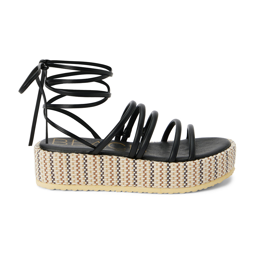 Black Eli platform sandal Matisse Footwear New