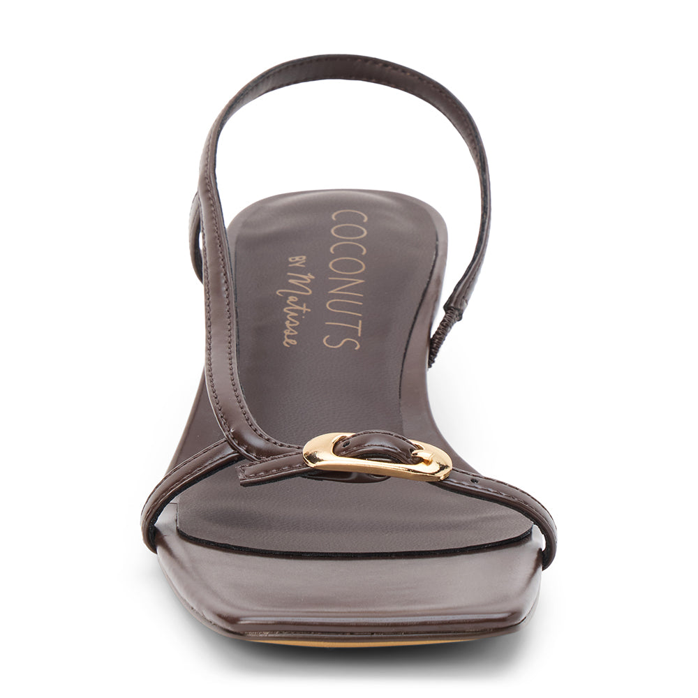Chocolate Fernando heeled sandal Matisse Footwear Sale