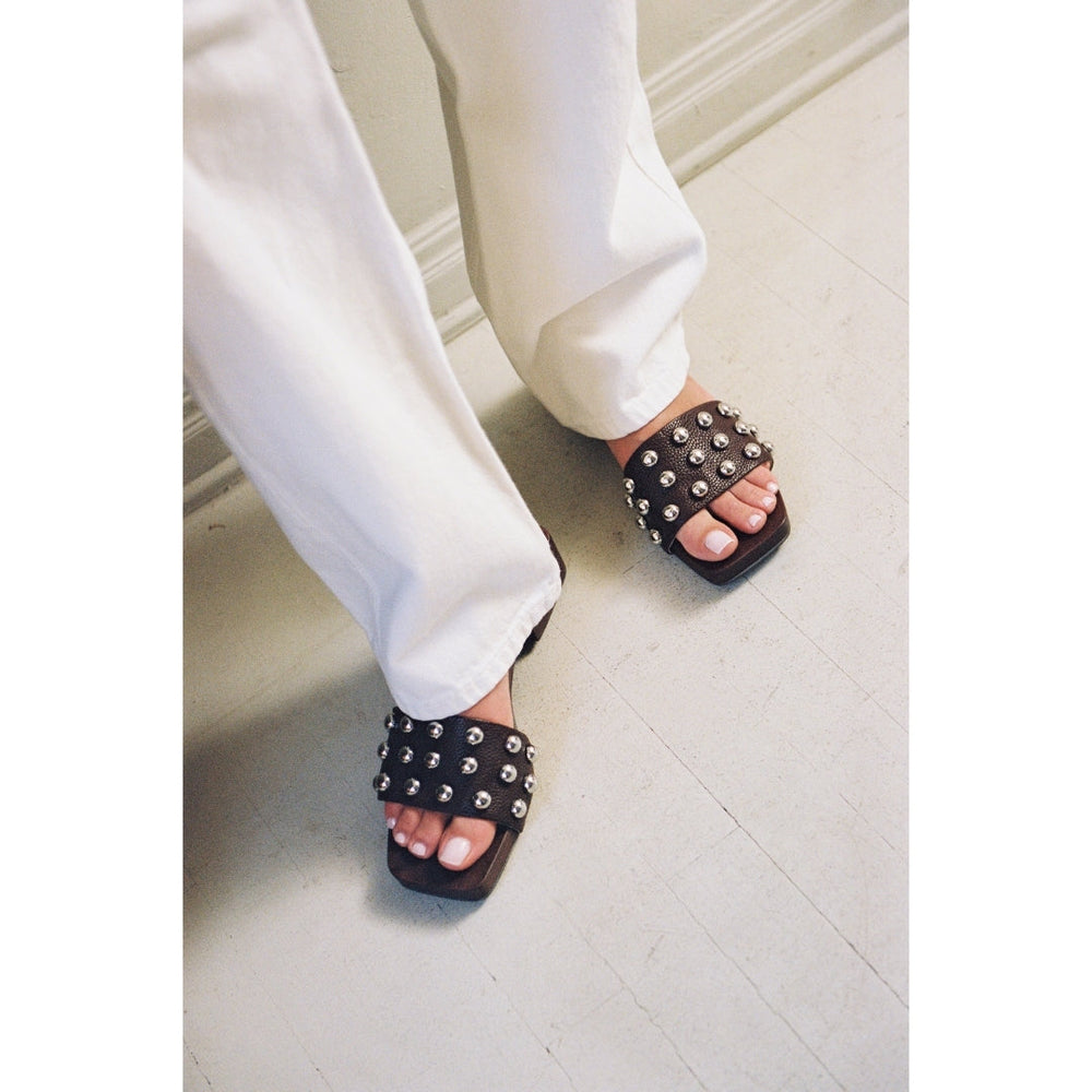 Chocolate Fiora heeled sandal Matisse Footwear Online Shop