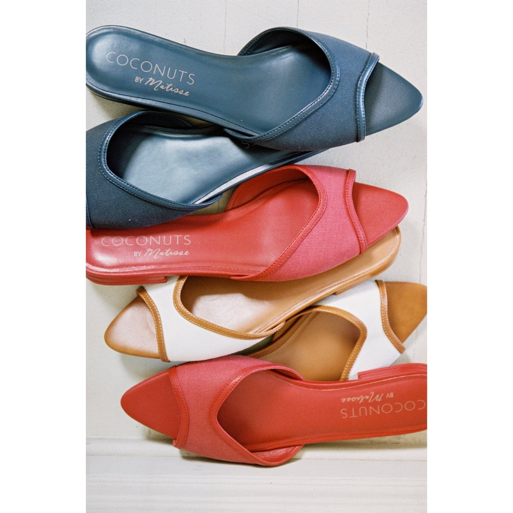 Cognac Jess slide sandal Matisse Footwear New