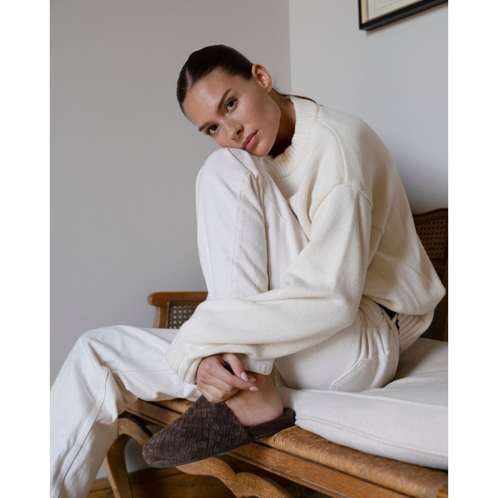 Espresso Eileen woven mule Matisse Footwear New