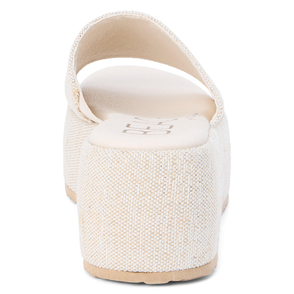 Silver Speckle Pismo platform sandal Matisse Footwear Outlet