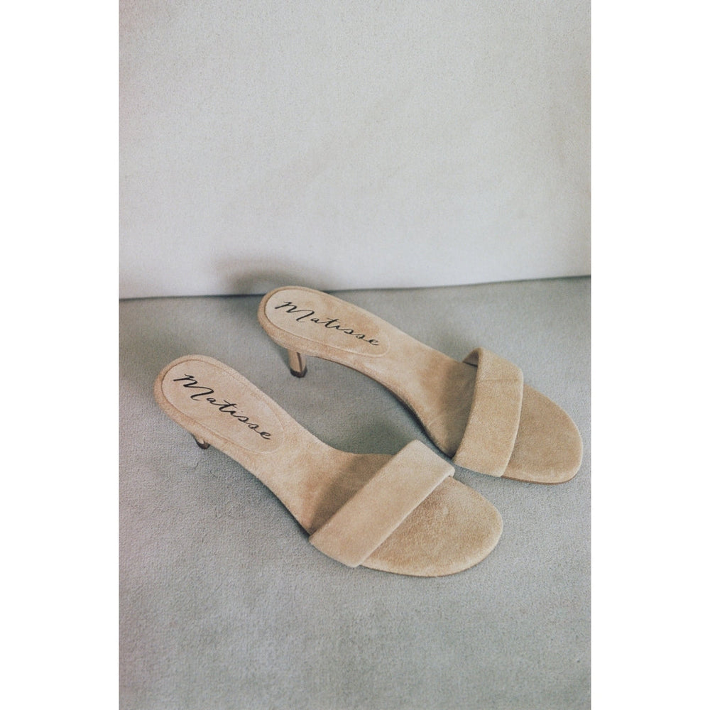 Natural Poppy heeled sandal Matisse Footwear Online Shop