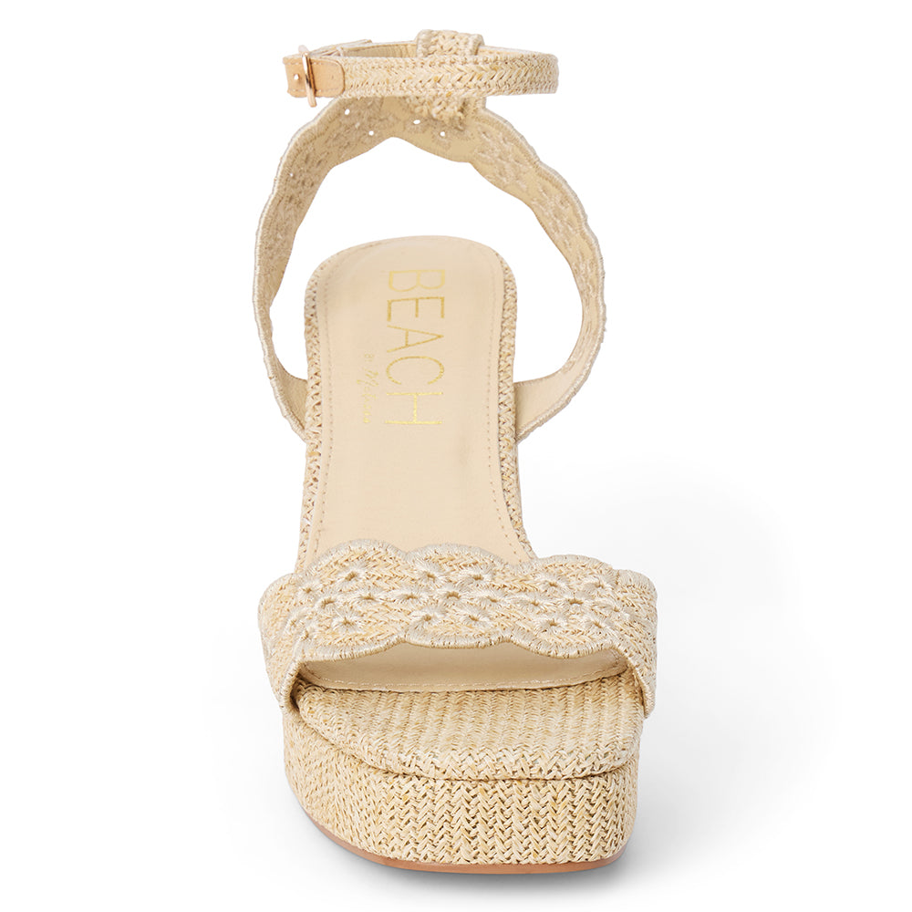 Natural Maiden platform heel Matisse Footwear New