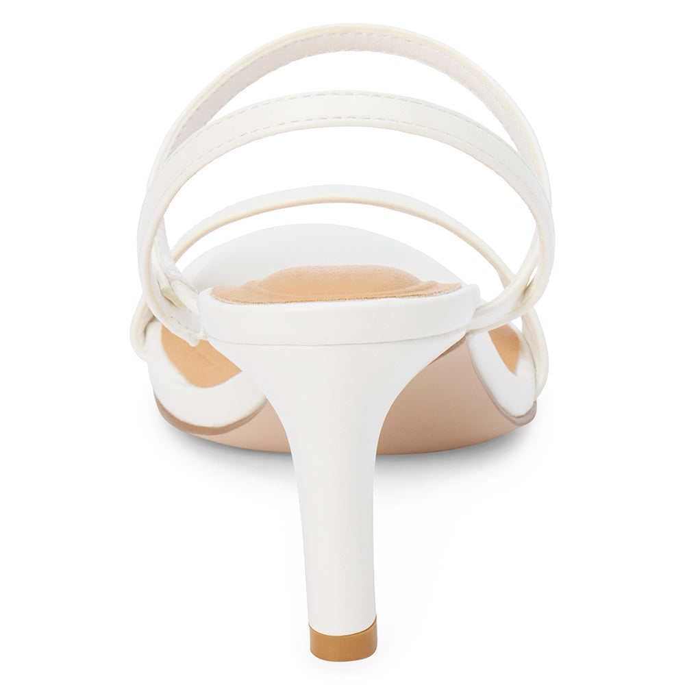White Trinity heeled sandal Matisse Footwear US