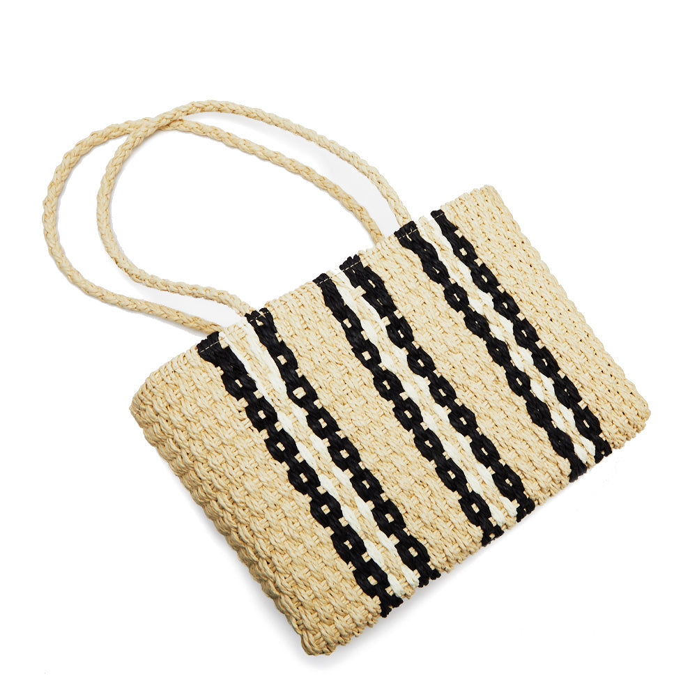 Natural/Black Catamaran tote bag Matisse Footwear US