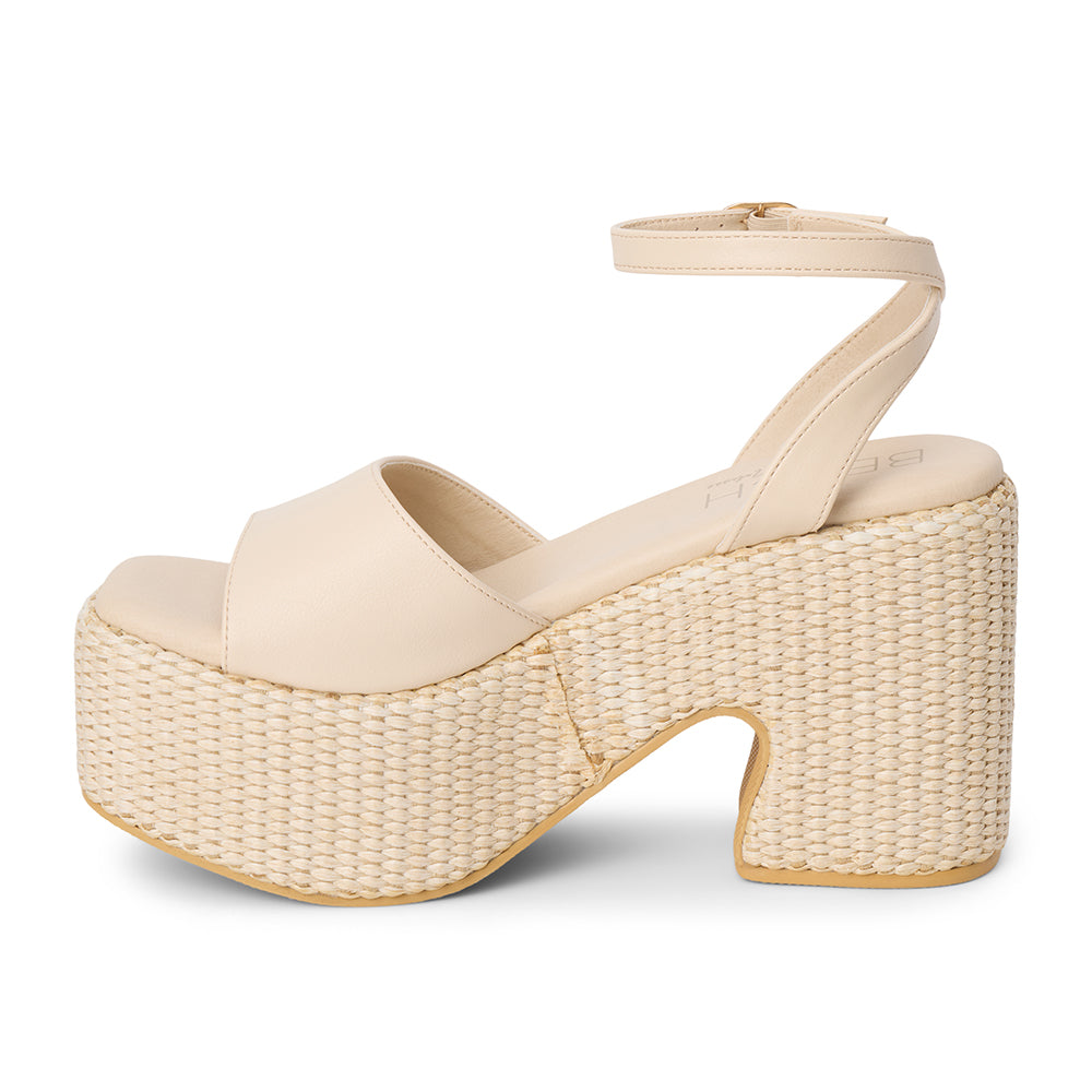 Ivory Arden platform sandal Matisse Footwear For Sale