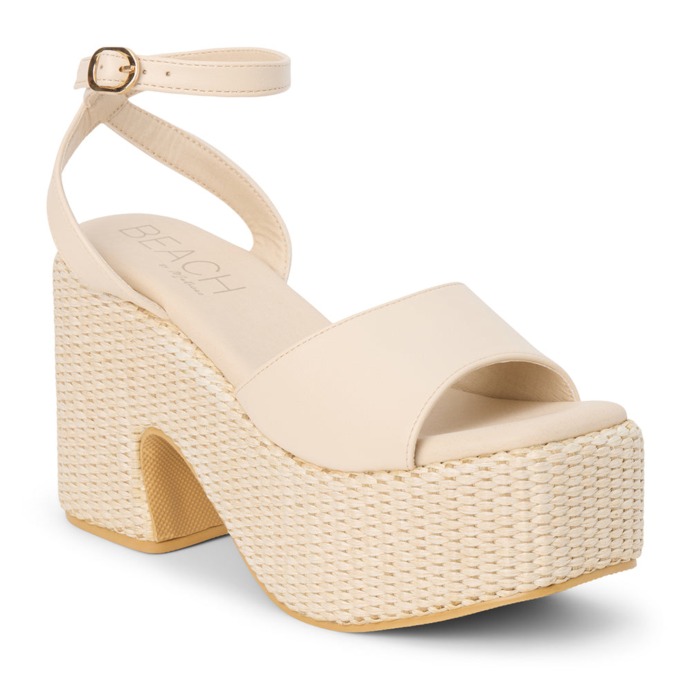 Ivory Arden platform sandal Matisse Footwear For Sale