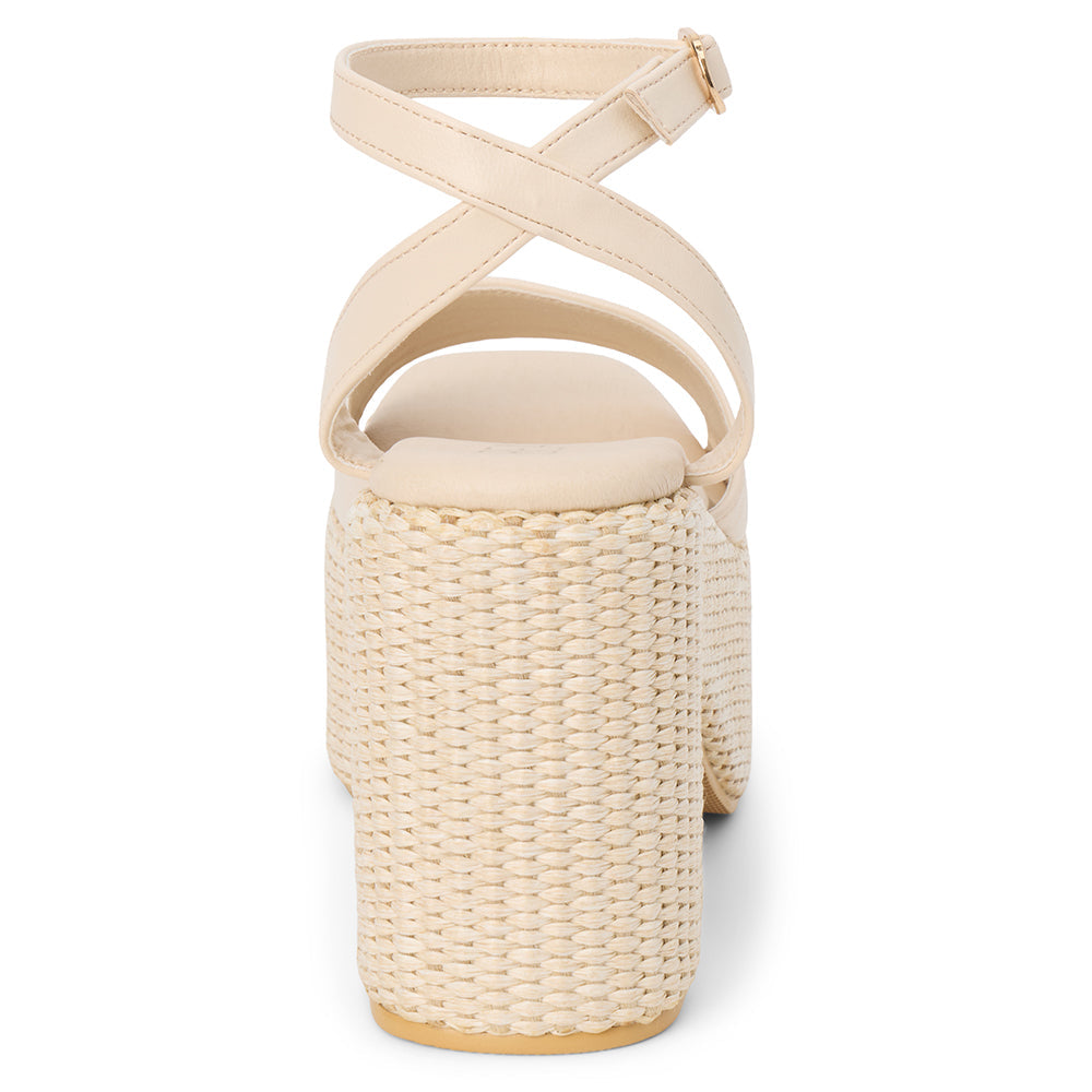 Ivory Arden platform sandal Matisse Footwear For Sale