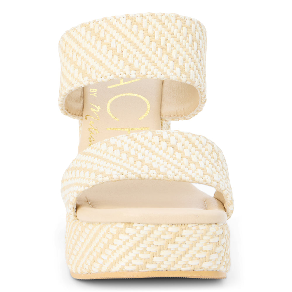 Cream Gem platform heel Matisse Footwear New