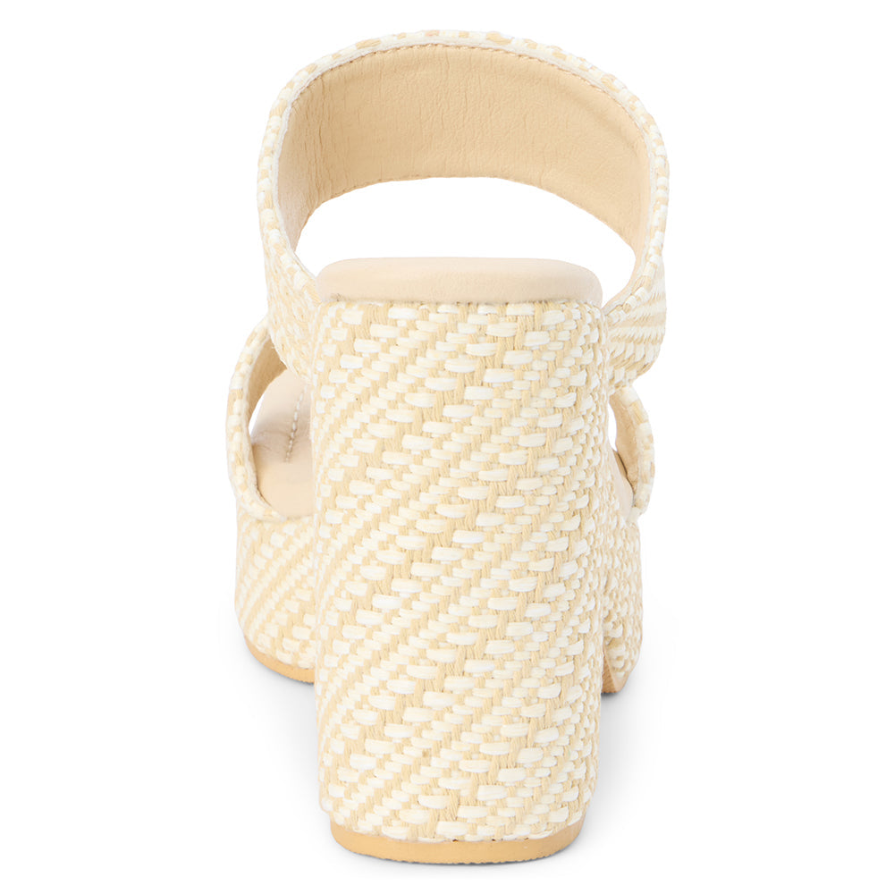 Cream Gem platform heel Matisse Footwear New