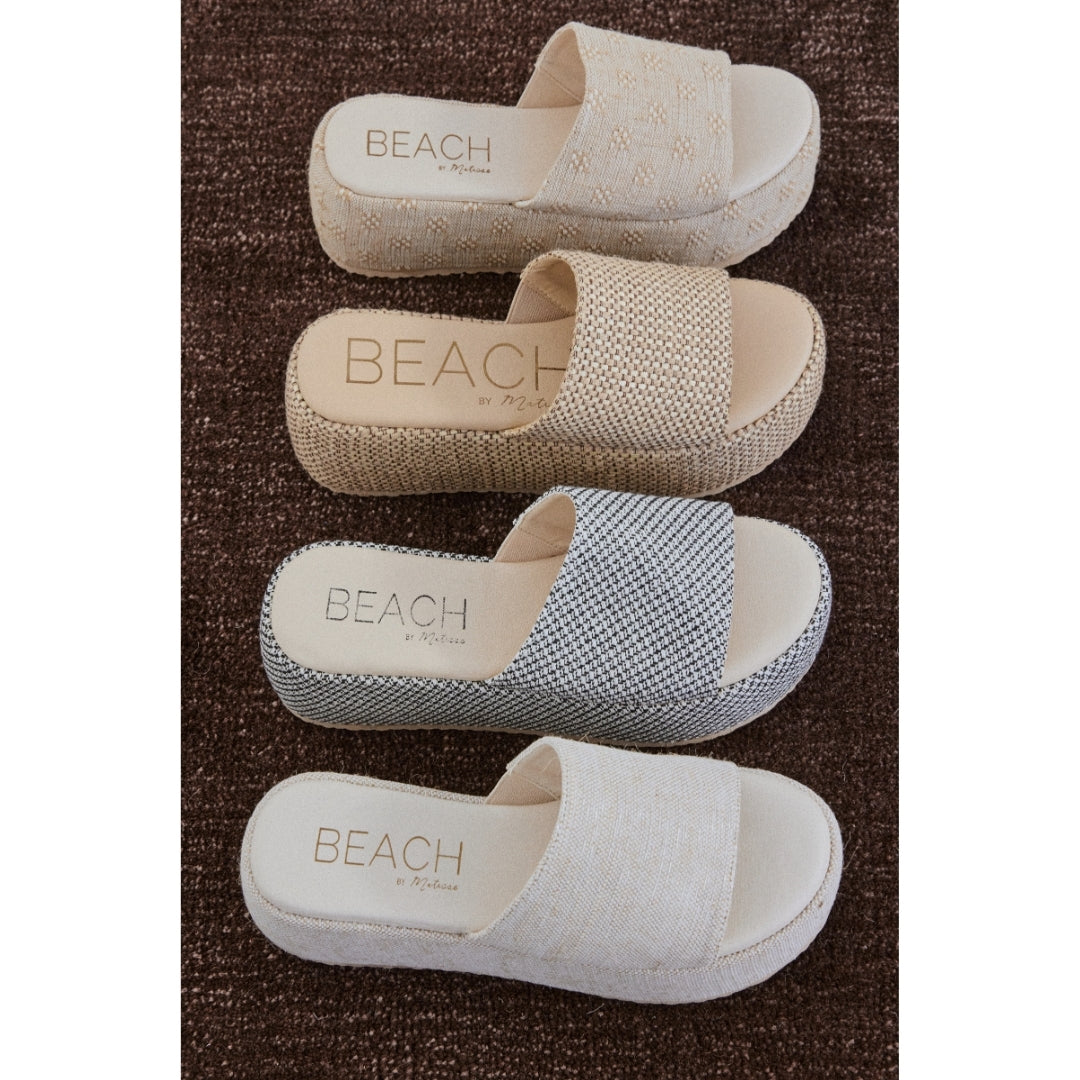 Tan Multi Pismo platform sandal Matisse Footwear US