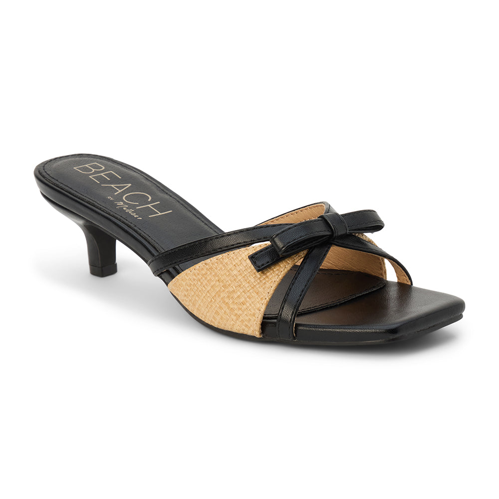 Black Porter heeled sandal Matisse Footwear Online