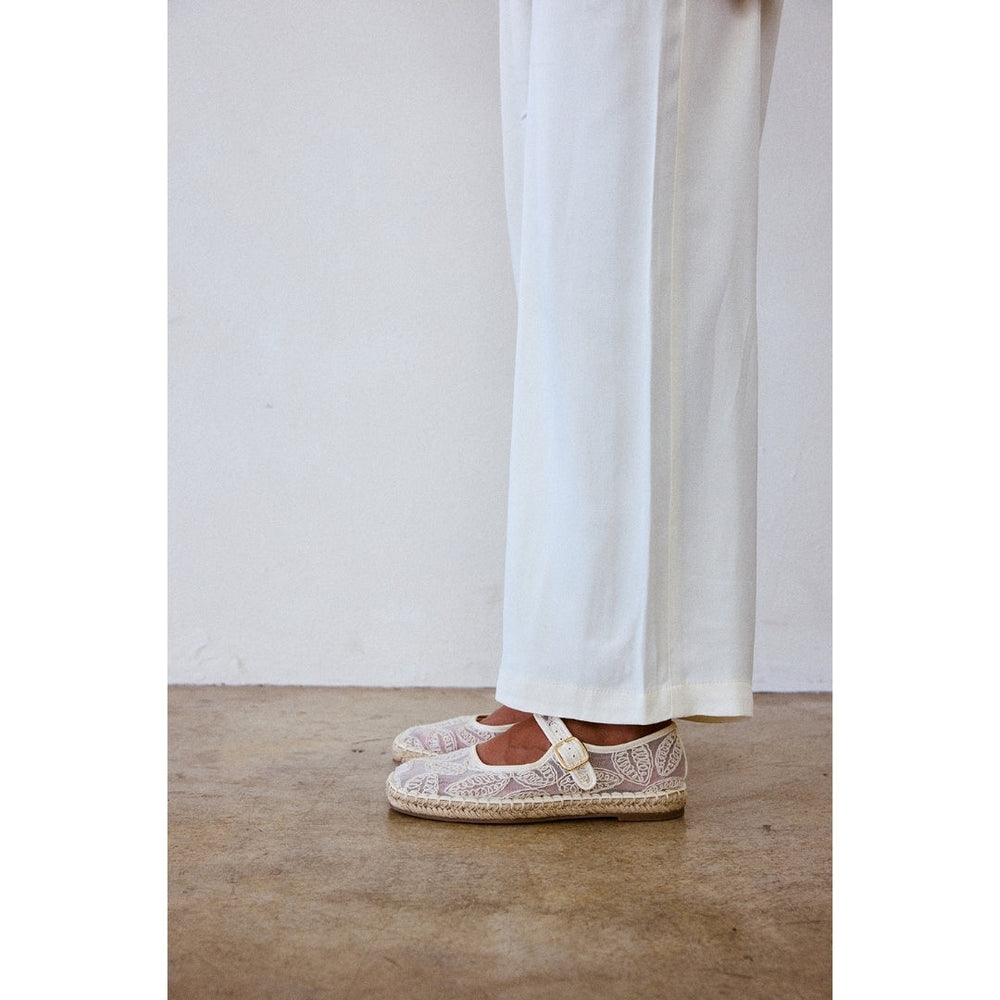 Ivory Floral Meg mary jane flat Matisse Footwear On Sale