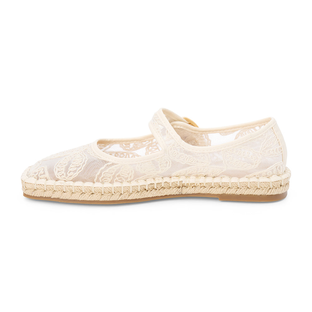 Ivory Floral Meg mary jane flat Matisse Footwear On Sale