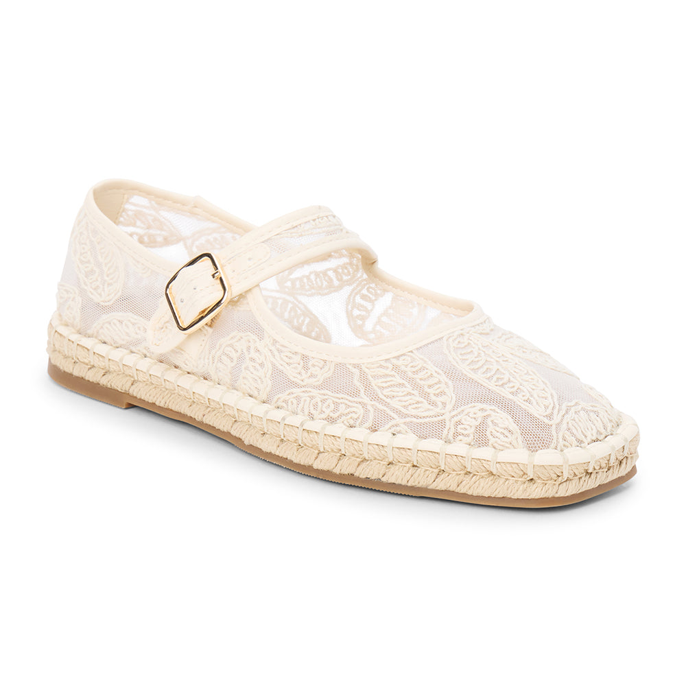 Ivory Floral Meg mary jane flat Matisse Footwear On Sale