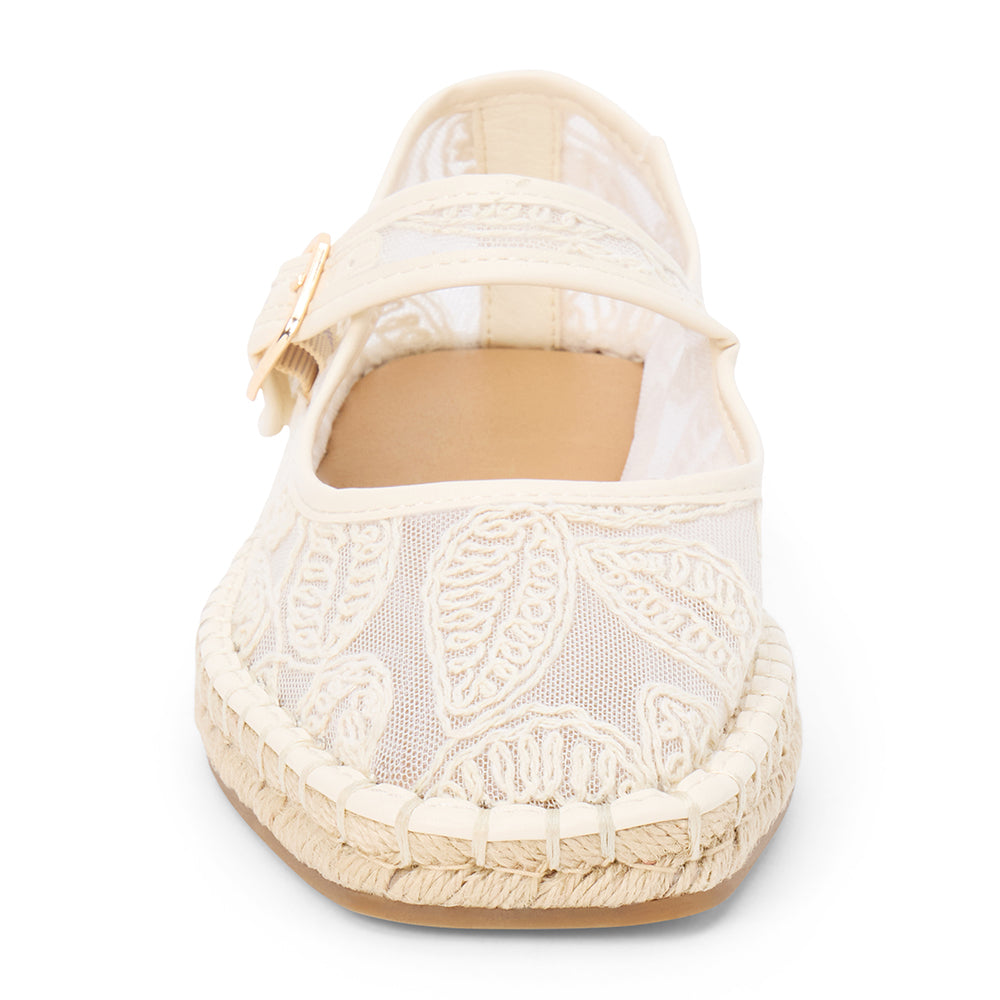 Ivory Floral Meg mary jane flat Matisse Footwear On Sale