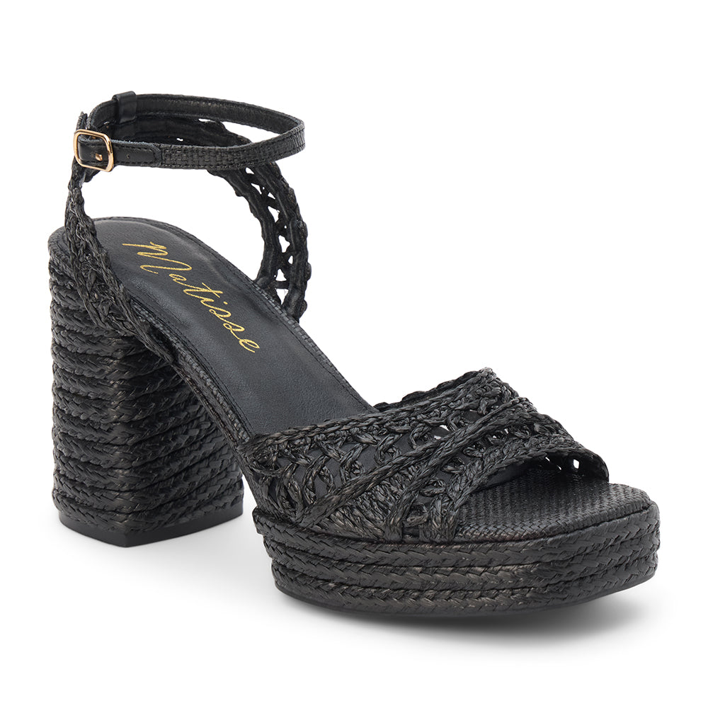 Black Orion platform heel Matisse Footwear Outlet