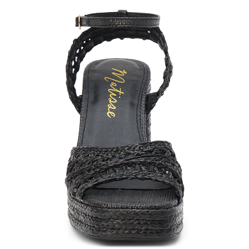 Black Orion platform heel Matisse Footwear Outlet
