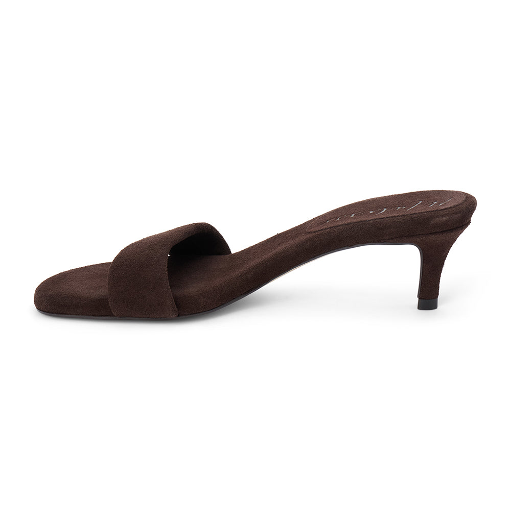 Chocolate Poppy heeled sandal Matisse Footwear New